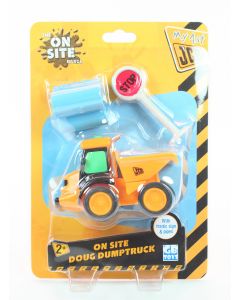 My 1st JCB On Site DOUG DUMPTRUCK bulldozer toy construction vehicle digger NEW!