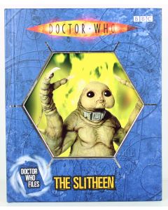 DOCTOR WHO - THE SLITHEEN - hardback hb - DR WHO FILES book 3 - BBC TV - NEW!