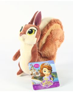 SOFIA THE FIRST squirrel WHATNAUGHT 6" soft plush toy Disney Junior - NEW!